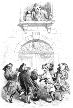 For the money the dogs dance: from Cent Proverbes