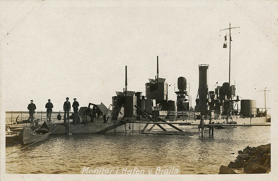 File:SMS Temes at Brăila.jpg