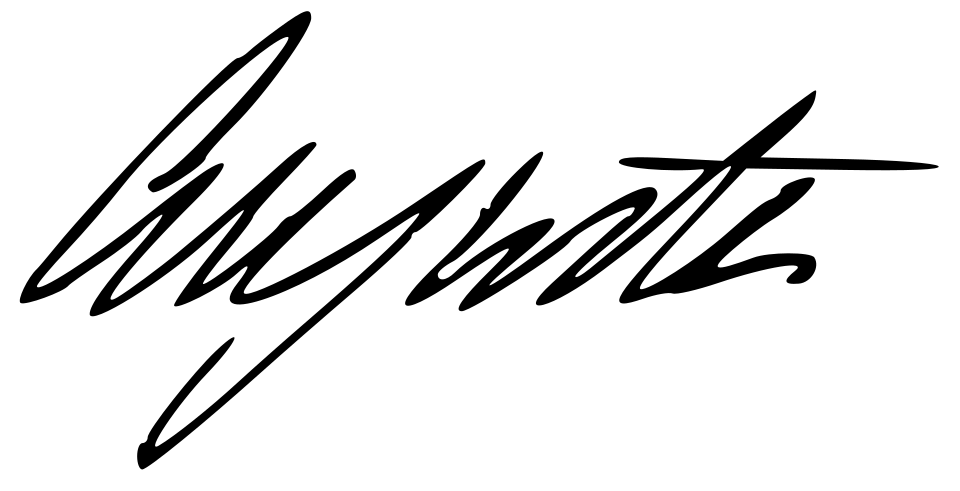 File:Signature of Princess Augusta Sophia.svg