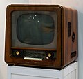 Soviet TV set "Минск" was produced on beginning of 1960-s.