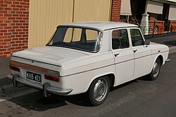 Rear view of facelift model (Australia)