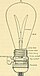 Edison light bulb diagram
