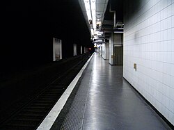 platform for Boissy Saint Léger