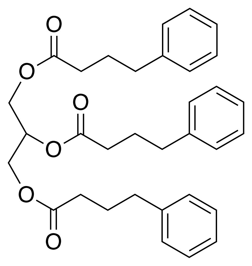 File:Glycerol phenylbutyrate skeletal.svg