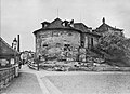 The Oetenbach bulwark (built 1532) just before its demolition in 1903