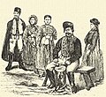People of Csíkszék in traditional costumes