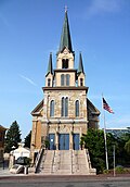 Our Lady of Lourdes Catholic Church, 2008 with cosmetic change