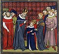 Image 5Charlemagne instructing his son, Louis the Pious (from Andorra)
