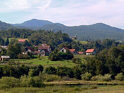 Desmerice, village near Ogulin, Croatia