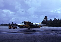 HU-16 at NAS Midway 1970
