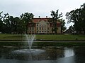 Mālpils manor back