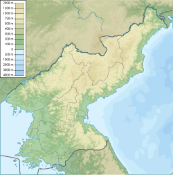 Manwŏltae is located in North Korea