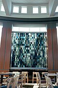 "Four Seasons", winter wall, Pfizer, Groton, CT
