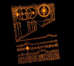 The Wheels of Transformation – asemic writing by Tatiana Roumelioti