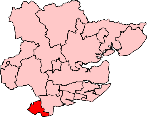File:Thurrock Constituency 2023.svg