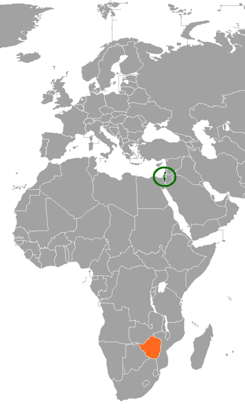 File:以色列 辛巴威 Locator.png
