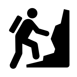 File:Mountaineering pictogram.svg