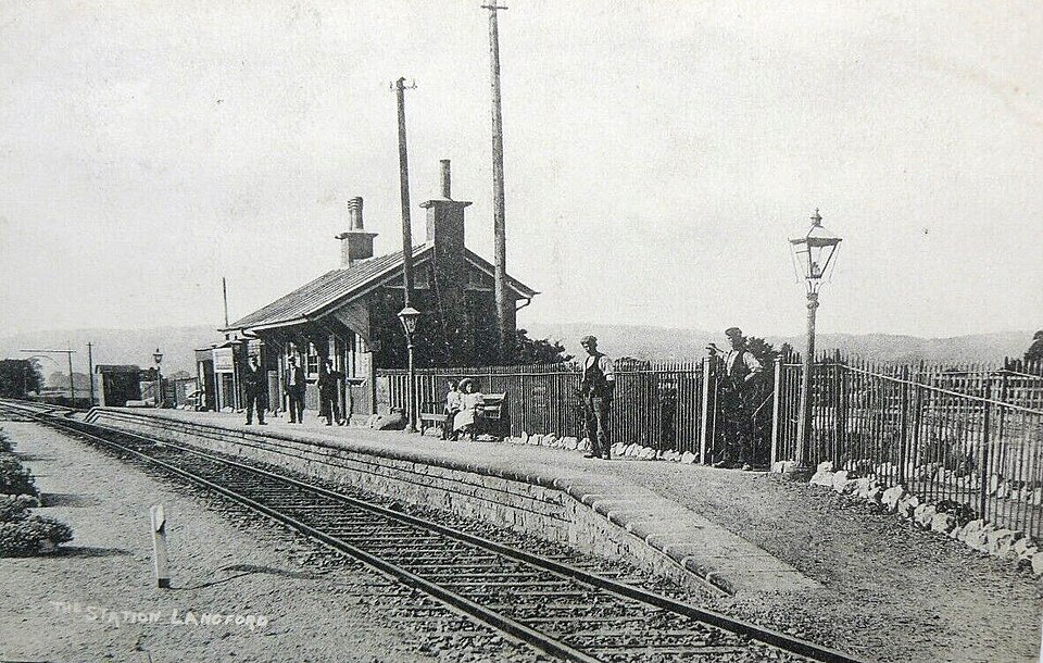 File:Langford (Somerset) station (postcard).jpg