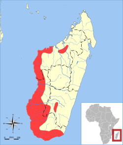 Map of range