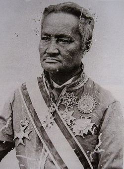 Chaophraya Si Suriyawong (Chuang Bunnag) the Samuha Kalahom or Prime Minister of Southern Siam