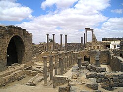 Extensive ruins