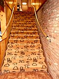 Dude Rancher Lodge stairway