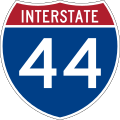 Interstate 44 marker