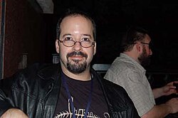 Kaufmann at World Fantasy Convention 2006, photograph by Catriona Sparks