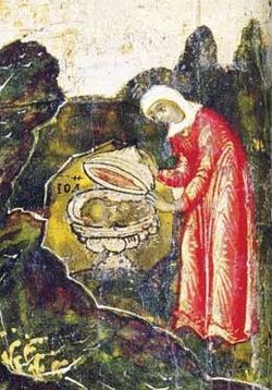 St Joanna the Myrrhbearer, and the Head of St. John the Baptist.