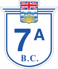 Highway 7A marker