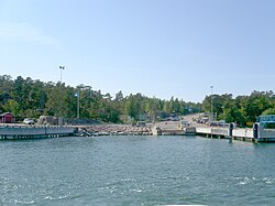 Hummelvik harbour, Vårdö