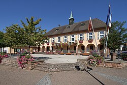 The town hall in Lembach
