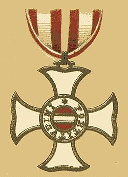 Square shaped cross.