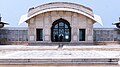 The Naulakha Pavilion in Lahore Fort, Pakistan, features a Do-chala roof originating in Bengal.
