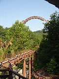 Tennessee Tornado's "Spiro Loop" element, and final brake run