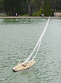 August 20thA model yacht