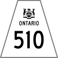 Highway 510 marker