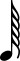 File:Quintuple-croche tête en bas.svg