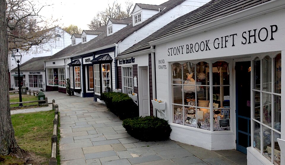 File:Stony Brook Village shops.jpg