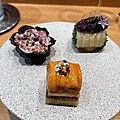 Koya: "Amuse" course