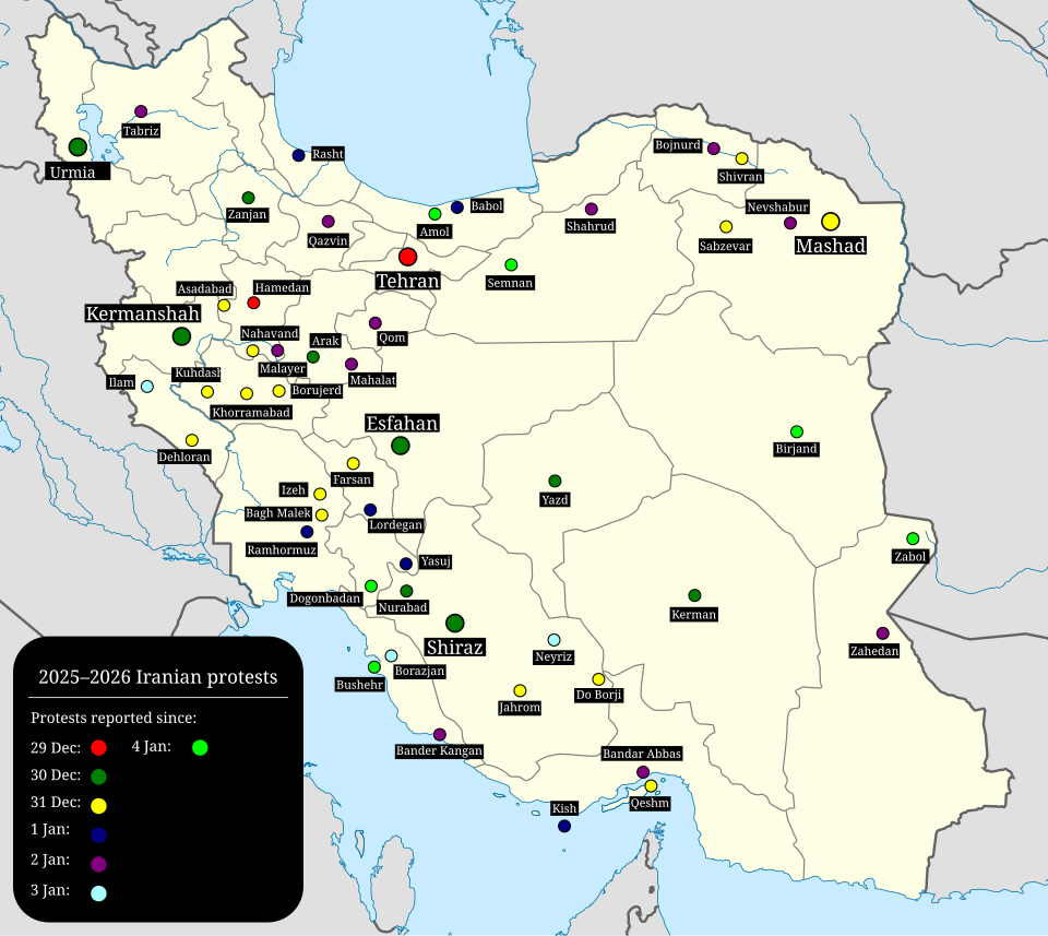 File:2025–2026 Iranian protests map.svg