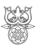 Triratna Symbol SVG Vector Graphic