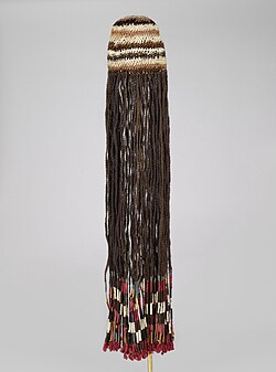 Wig Headdress, Wari People, 600–1000 CE, Brooklyn Museum