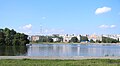 Riverside skyline of Khmelnytskyi