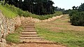 A walking path along the wall (2017)