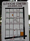 Cemetery map (2021).