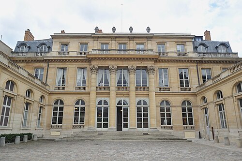 Hôtel du Châtelet, Paris, unknown architect, 1776