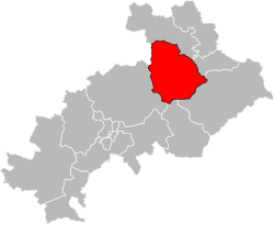 Location of L'Argentière-la-Bessée