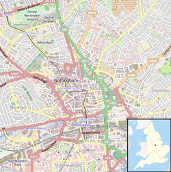 Byard Lane is located in Nottingham