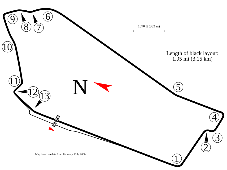 File:Sandown (Australia) track map.svg